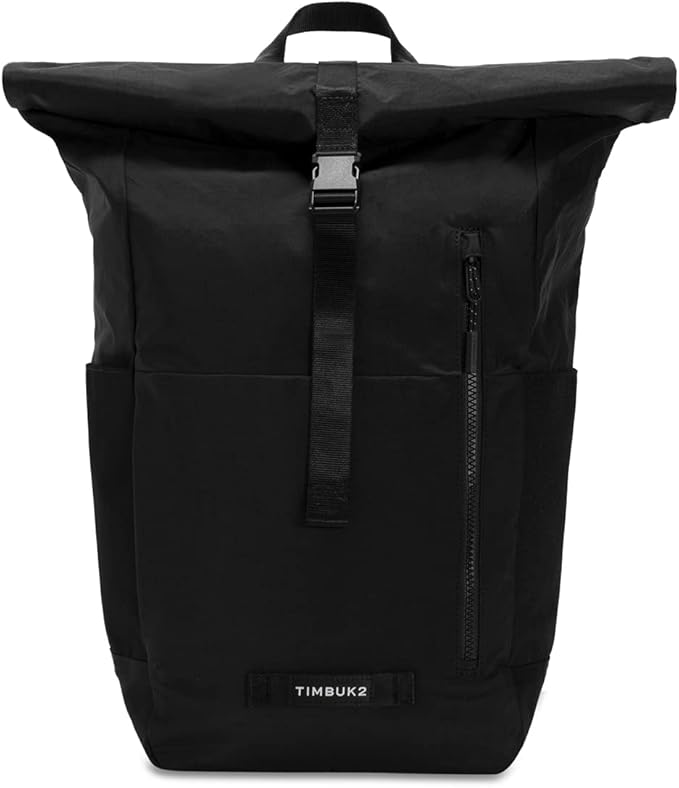 TIMBUK2 Tuck Pack Roll Top, WaterResistant Laptop Backpack black