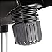 Alera Neratoli Series Mid-Back Swivel/Tilt Chair, Black Leather, Chrome Frame