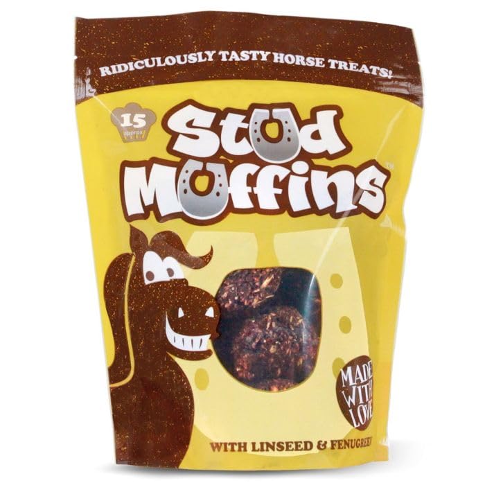 Nature Child Stud Muffins pk15 - Horse Treats - Ridiculously Tasty 400g