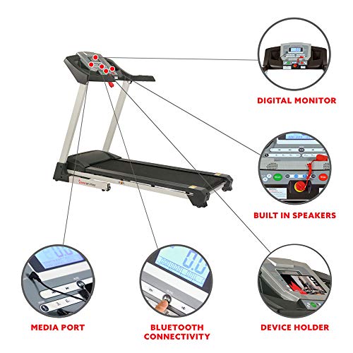 Sunny-Health-Fitness-SF-T7515-Smart-Treadmill-with-Auto-Incline-Sound-System-Bluetooth-and-Phone-Function