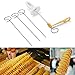 Katoot@ Reusable Potato Twister Stainless Steel Tornado Slicer Manual Cutter Spiral Chips Fruits Vegetable Tools Kitchen Cooking Maker