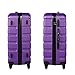 Coolife Luggage 3 Piece Set Suitcase Spinner Hardshell Lightweight