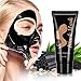 Blackhead Peel Off Mask, Removes Blackheads - Purifying Quality Blackhead Remover Charcoal Mask - Best Mud Facial Mask 60g Pack of 1 (Black) - by ENGIVE