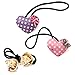 Bundle Monster 9 pair Baby Girls Hard Animal Elastic Band Hair Tie Accessory Set