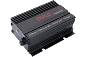 Pyle PLMPA35 2 Channel 300 Watt Mini Amplifier with 3.5mm Input