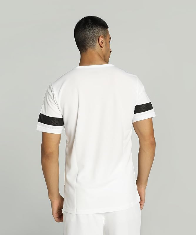 Herren Teamrise Jersey Shirt, Puma White-puma Black-puma White, M EU