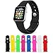 Auskic Apple Watch Band, [8 Color] Soft Silicone Replacement Wrist Band iWatch Wrist Strap for Apple Watch / Watch Sport / iWatch Band for 42mm Apple Watch Models (Not Fit Apple Watch 38mm)