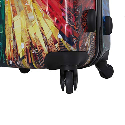 Mia Toro Italy Jennifer L. Schmidt Hardside Spinner Luggage 3pc Set