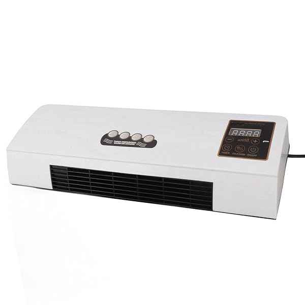 SEMME WALL MOUNT AIR HEATER, DUAL USE WIND...
