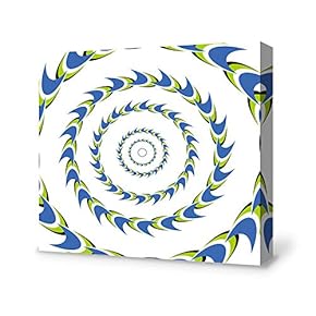 Canvas Wall Art for Living Room,Bedroom Home Artwork Paintings Visual Illusion Ready to Hang - 12x12 inches