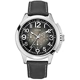 Guess Men's Watches Guess Dress Gents Leather Strap W10562G2 - WW