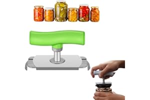 FANSUIT Effortless Arthritis Jar Opener, Jar Opener for Weak Hands, Easy Open Adjustable Grip Jar Opener for Seniors Arthritis Elderly to Open Jar Easily (Green)