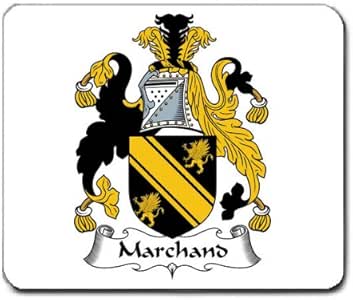 Amazon.com  Marchand Family Crest Coat of Arms Mouse Pad  Office Products
