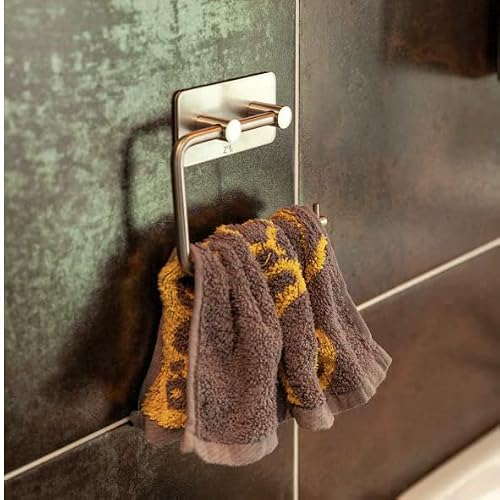 Zoic Toilettenpapierhalter Aus Edelstahl – Selbstklebend, 360° Drehbar & Einfach Zu Montieren | 304 Edelstahl