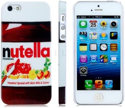 ETOU PC Plastic Nutella Baked Finish Protective Case for iPhone 5