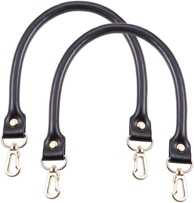 PandaHall 16 Inch Leather Bag Handles