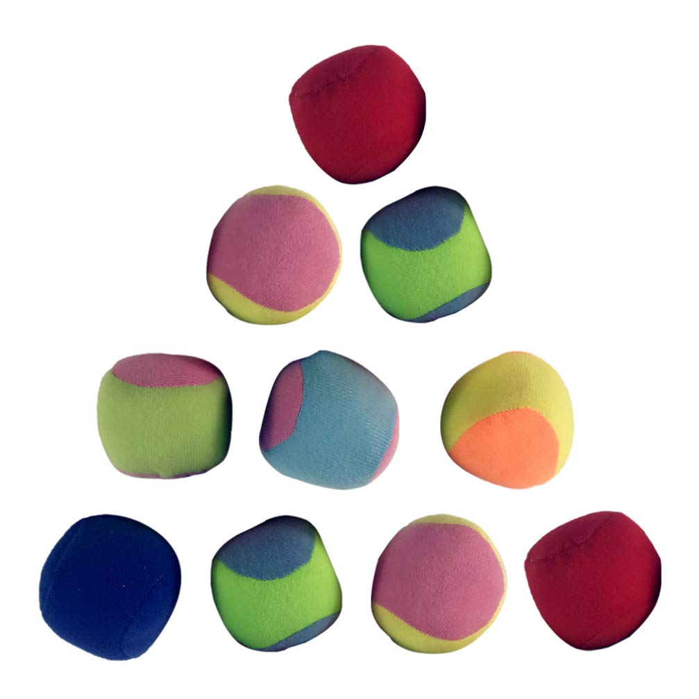 Toyvian 10pcs Replacement Balls for Toss Catch Sport Game Tar Grip Catch Ball Game
