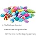 Baby love home 50pcs Original Silicone Chew Bead Crafting Set Assorted Colors Shape&Sizes,Includes Nylon Rope & Clasps,DIY Teether Necklaces and Bracelets Starter Kit Baby Jewelry DIY Kit