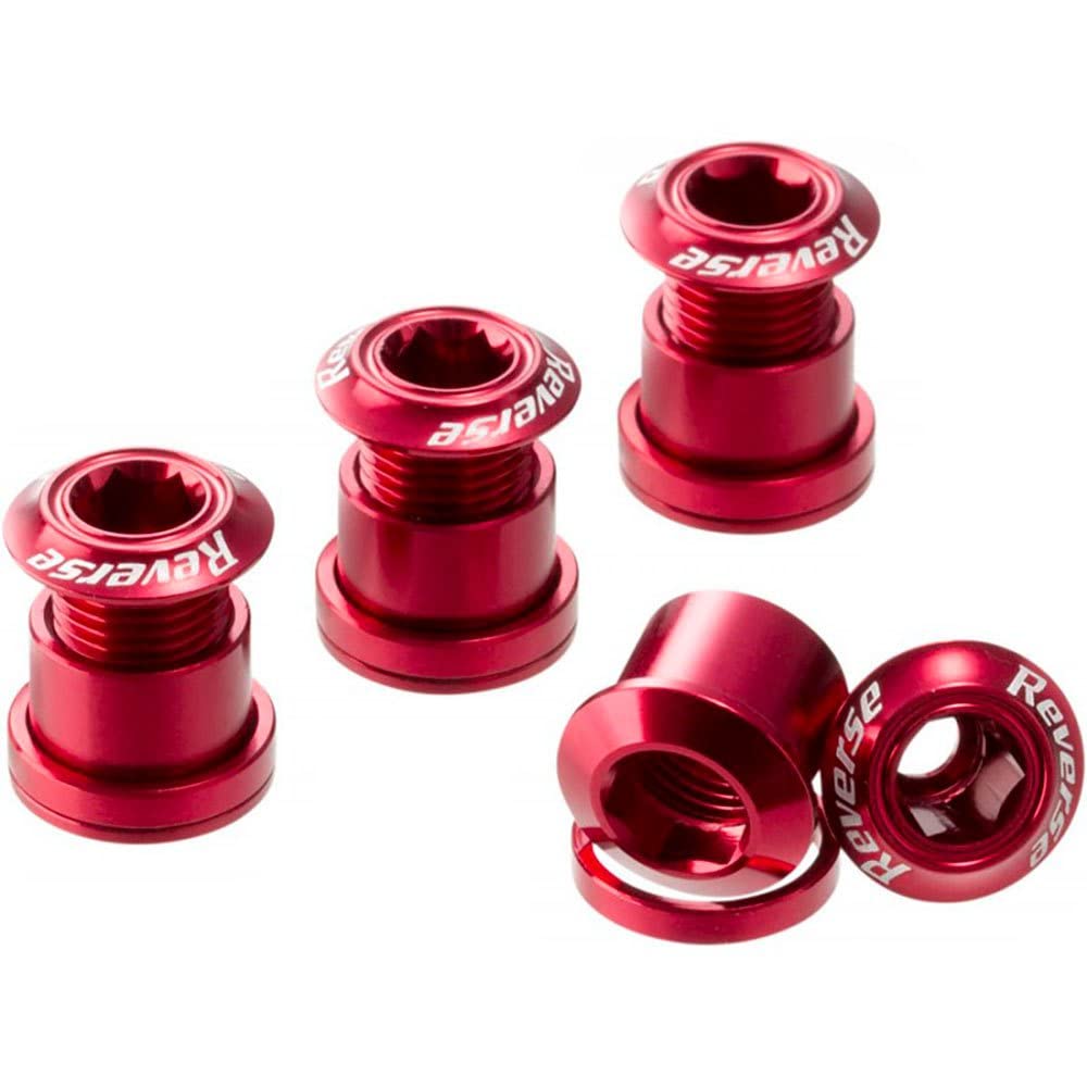 Reverse Chainring Bolt Set Bottom Bracket Accessories red 2014 Bottom Bracket spares