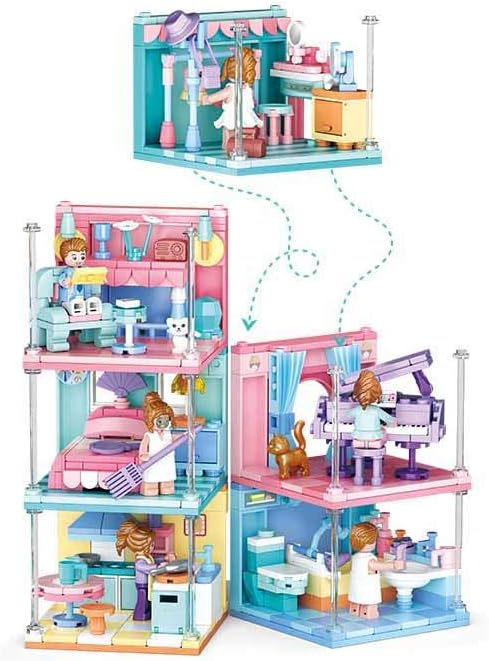 Sluban MINI HANDCRAFT 6PCS/DISPLAY BOX (660pcs), Small - Image 3