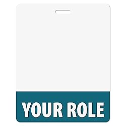 Custom Badge Buddy - in Pacific Blue Color