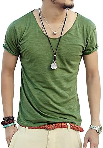 ミックスリミテッド Tシャツ メンズ コットン Uネック スラブ天竺 ネック タイト ティーシャツ B07bt6dky6 990円 セール開催中最短即日発送 新作 人気 送料無料 激安 お買い得 キ フト