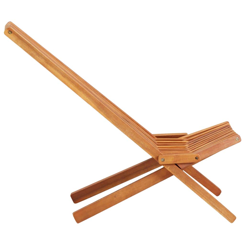 Porch Ergonomic Seat Lawn Deck Vidaxl Folding Wooden Outdoor Chair 2pcs Garden Or Home Furniture Foldable Low Profile Acacia Wood Lounge Chair For The Patio Lounge Chairs