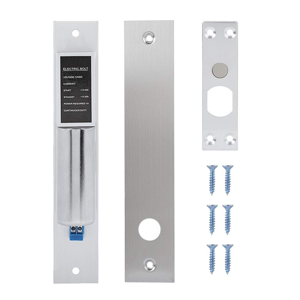 Dingln EL-2LC DC 12V Electric Magnetic Mortise Lock Auto Bolt Lock Door Lock Induction Access Control