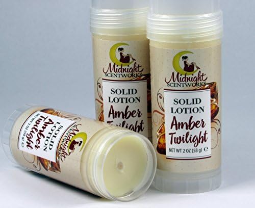 Amber Twilight Oakmoss &amp; Amber Solid Lotion - Vegan
