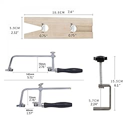 Jeweler's Saw Frame Adjustable with 144 Blades