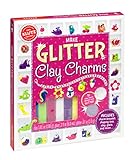 Klutz Make Glitter Clay Charms Craft Kit, 8" Length