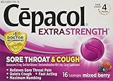 Cepacol Sore Throat and Cough Maximum Strength Numbing Instant Action Lozenges, 16  Count