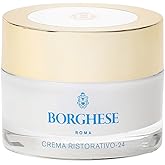 Borghese Crema Ristorativo-24 Moisturizer - Hydrating Face Moisturizer for Fine Lines & Wrinkles with Seaweed Extract & Vitamin E, Normal to Dry Skin