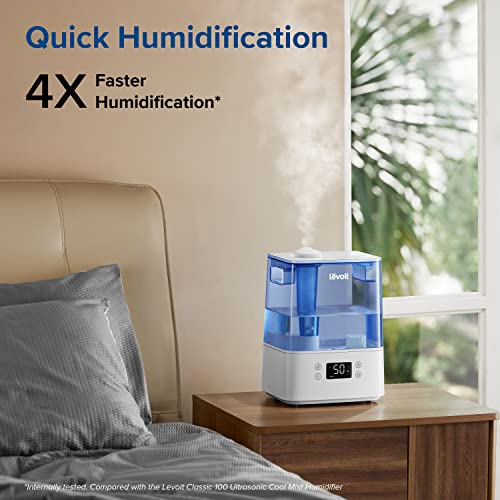 LEVOIT Classic300S Ultrasonic Smart Top Fill Humidifier, Extra Large 6L