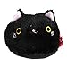 Mimgo Mini Palm Sandbags Soft Cat Plush Toys Cute Cartoon Cat Doll For Children (Black)