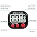 Digital Kitchen Timer, Yuangao 3 pack Cooking Timers, Large LCD Display, Loud Alarm, Magnetic Backing, Easy to Operate For Cooking Baking Sports Facial