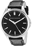 Armani Exchange Men's AX2149  Black  Leather Watch