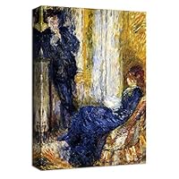 Canvas Wall Art Dance in The Country by Pierre-Auguste Renoir Canvas Prints Home Artwork Decoration for Living Room,Bedroom - 12x18 inches