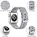 Haveda Fabric Compatible for Apple Watch Band Series 10 9 8 7 6 Series 5/4 40mm band, Soft Wristband for Apple watch SE,iwatch bands 40mm womens, Cloth sport dressy for iWatch Series 3 2/1(Light Gray)