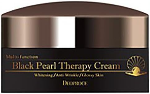 Deoproce, Black Pearl Cream, Whitening, Anti wrinkle, Multi therapy, All skin type, 100g