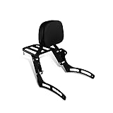 SWESGI Motorcycle Passenger Backrest Sissy Bar with