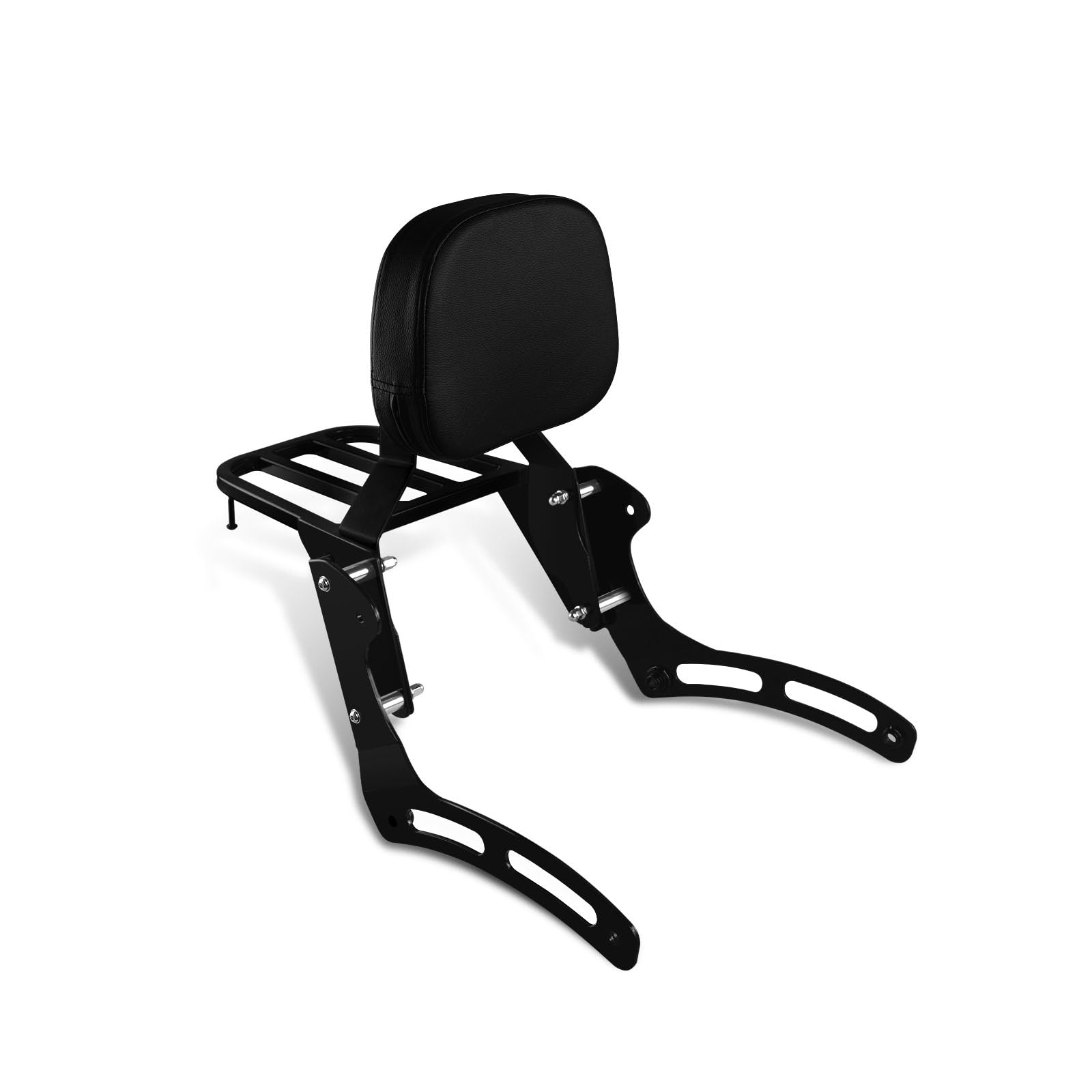 SWESGI Motorcycle Passenger Backrest Sissy Bar with