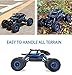 Geburun Remote Control Car with Two Battery 4WD 2.4Ghz 1/18 Crawlers Off Road Vehicle Toy RC Car