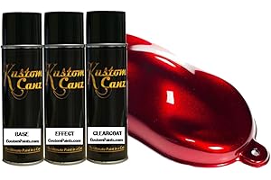 Kustom Canz Candy Red - Aerosol Can Kit