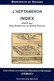 Index de l'"Heptaméron" de Marguerite de Navarre