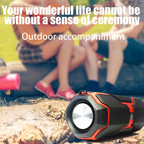 RUWQ Indoor and Outdoor Portable Bluetooth Speakers, Wireless Bluetooth Speakers, subwoofers, Fashionable and Cool Music Players