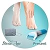 Scholl Velvet Smooth Electric Foot File with Exfoliating Refill, Blue