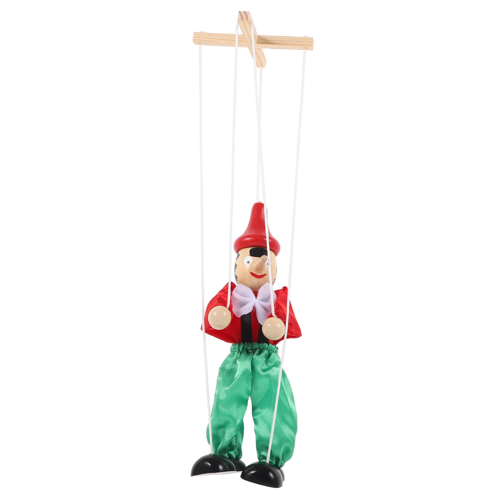 SUPVOX Marionette Puppet Toys String Puppet for Boys and Girls Creative Marionettes Wooden People Figures Play