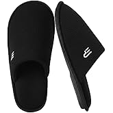 Takeaslip Mens Memory Foam Slippers Lightweight House Shoes for Indoor Outdoor Travel