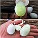 ELEGIANT Set of 3 Natural White Jade Egg for Kegel Exercise Pelvic Floor Muscles Vaginal Exercise Yoni Egg Ben Wa Ball Health Care for women gift